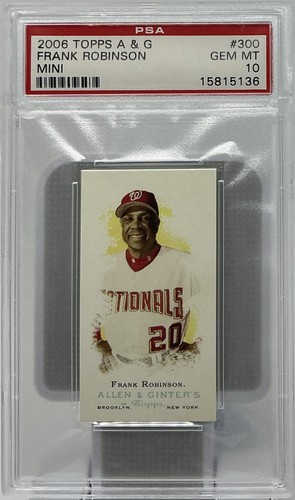 Frank robinson psa 2006 - 10-,