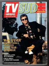 ▬►TV HEBDO SUD de 1991 RICHARD DEAN ANDERSON MAC GYVER_KATARINA WITT_RIKA ZARAÏ
