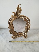 Petit Miroir Pompadour Laiton