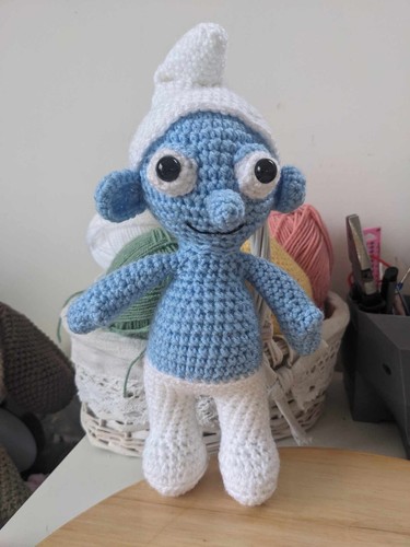 Schtroumpf doudou peluche - schtroumpf,,