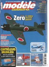 MODELE MAG N°772 ZERO DE TOP FLITE / CONTROLEURS BRUSHLESS / XR 61 / ALULA TREK