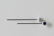 Yeux tige fer poupée ancienne