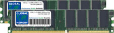 1GB (2 X 512MB) DDR 266/333/400MHz 184-PIN Mémoire Dimm RAM Kit Pour / Pièces