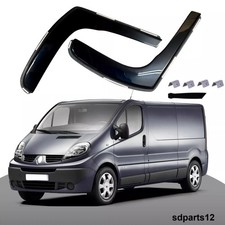 Déflecteurs de Vent Pluie d'Air Adapté à Nissan Primastar  2001-2014 / 2Pcs
