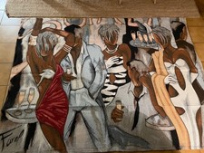 Magnifique tapisserie scène