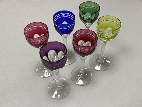 Anciens verres liqueur - verres,