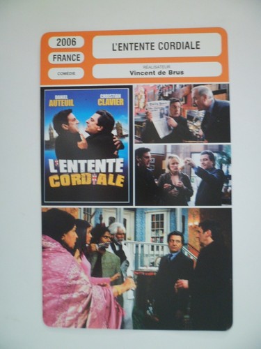 Carte fiche cinema 2006 - carte,