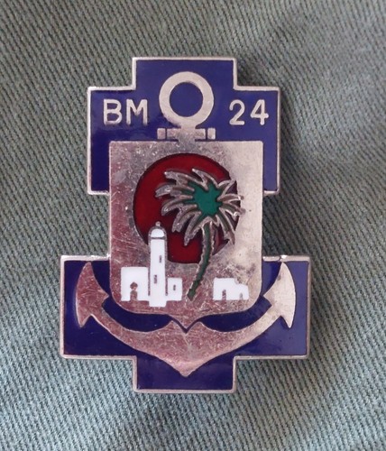 Insigne bm24 coloniale - , .