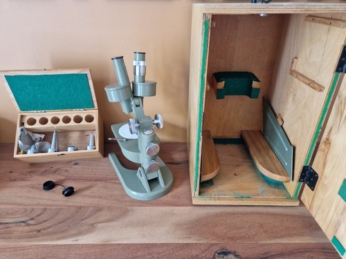Ancien microscope meopta avec - microscope,