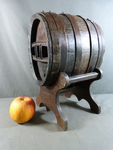 Tonnelet ovale vintage - , en