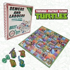 Tortues Ninja - TMNT - Jeu de plateau Sewers & Ladders (en anglais) - FaNaTtik