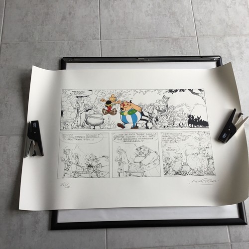 Sérigraphie astérix - sérigraphie, la