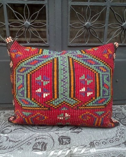 Coussin kilim lombaire - coussin,