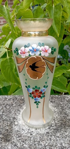 Vase ancien en verre - ,
