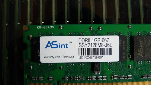 Memoire portable ram asint - memoire,