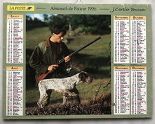 CALENDRIER ALMANACH PTT