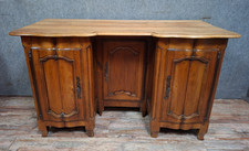 Bureau double face en noyer
