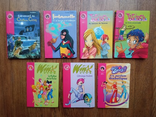 Livres bibliotheque rose winx - bibliotheque,