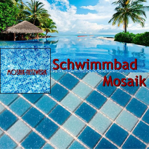 Tapis mosaïque verre - mosaïque, en