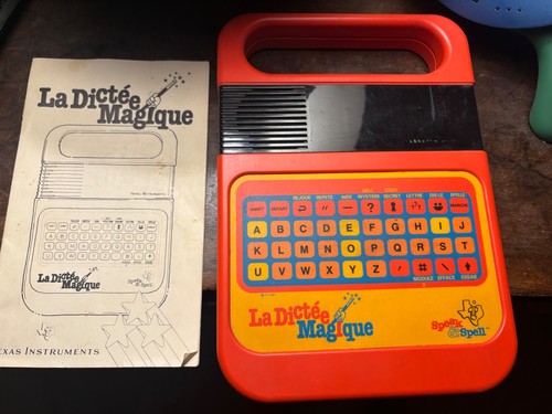 Dictée magique notice 1981 - dictée, +