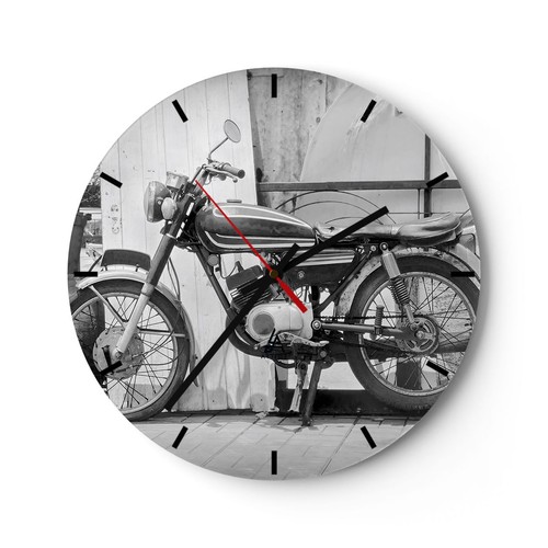 Horloge murale verre - murale, en