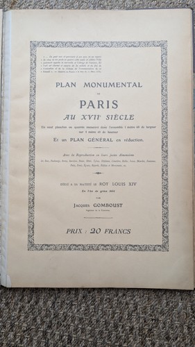 Paris xviie siècle - siècle,