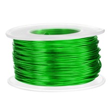 Fil Alu 18G 1.0mm 98.5ft Anodisé Vert pour Bijoux Modelage DIY