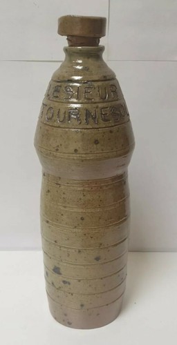 Bouteille gres pyrite - , lesieur