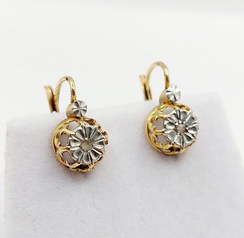 Dormeuses antique 18k et - antique, or