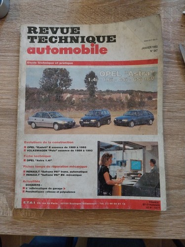 Revue technique opel - revue, 2.0