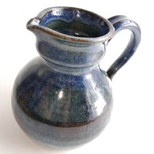 Pichet en Grès Vernissé Bleu