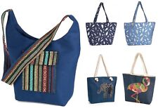 Sac fourre-tout réutilisable pour femme zippé été sac à bandoulière grand shopping voyage