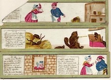 Lot 3 plaques lanterne magique