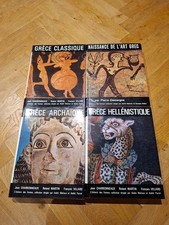 lot de 4 livres d'art antique