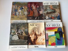 LOT 6 livres LAGARDE ET