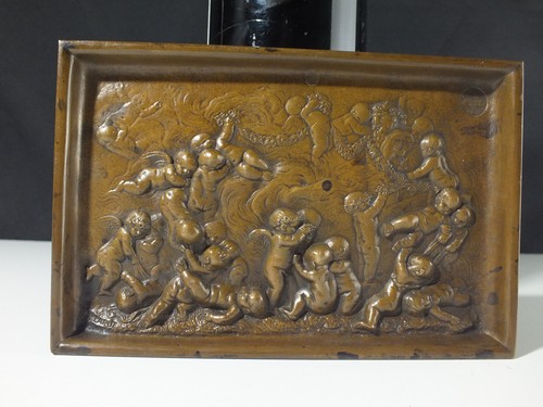 Sculpture ancienne plaque - , bas
