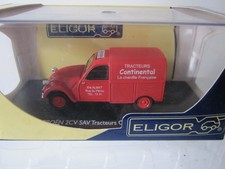 1/43 ELIGOR FOURGONNETTE CAMIONNETTE CITROËN 2CV SAV TRACTEURS CONTINENTAL