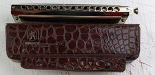 Harmonica Hohner modèle Chomonica 280C parfait état + étui d'origine