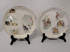 Lot De 2 Assiettes Anciennes