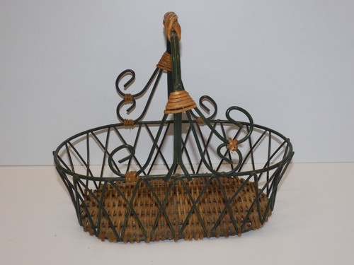 Joli petit panier osier - -joli,