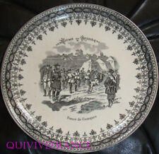 ASS117 - ASSIETTE VOYAGE EN RUSSIE Danse de Cosaques - TERRE DE FER HB & CIE