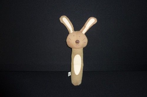 Doudou lapin hochet nature - doudou,