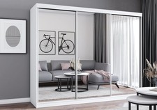 Armoire à portes coulissantes armoire MILAN avec miroir 250 cm