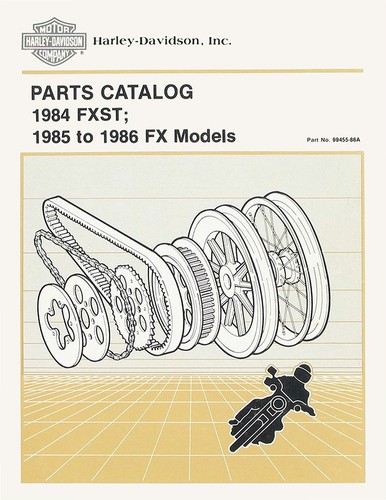 Catalogue pièces - 85-86,