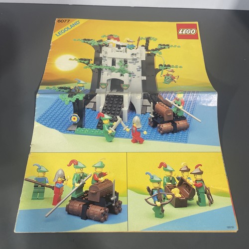 Vintage lego 6077 instruction - vintage,