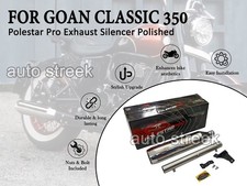 Pour Royal Enfield Goan Classique 350 Coq Rouge Silencieux Échappement & Tuyau