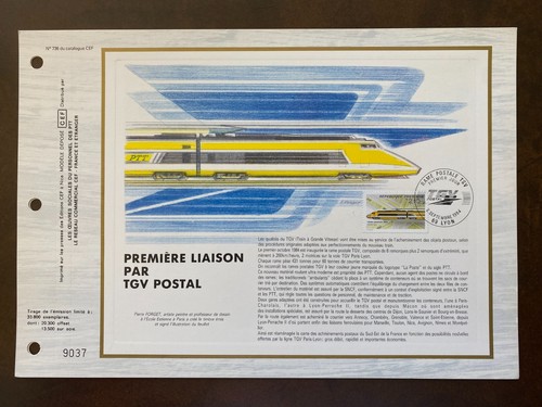 Superbe document philatélique - superbe,