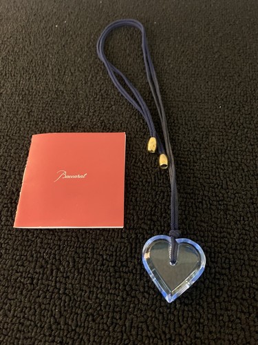 Collier cœur bleu ciel - , en