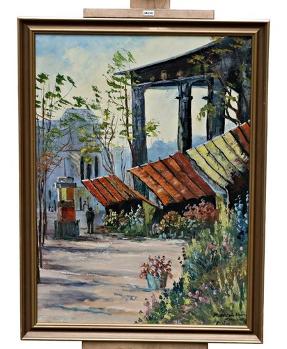 Tableau huile sur toile - tableau,