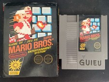 Super Mario Bros - Nintendo NES FAH / FR + Boite (mauvaise état)